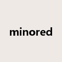 minored是什么意思