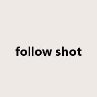 follow shot是什么意思
