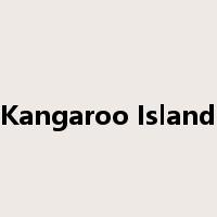 Kangaroo Island是什么意思