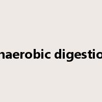 anaerobic digestion是什么意思