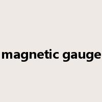 magnetic gauge是什么意思