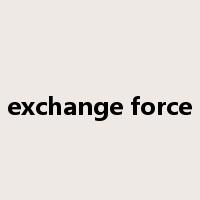 exchange force是什么意思