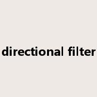 directional filter是什么意思