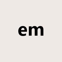 em是什么意思