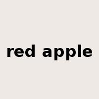 red apple是什么意思