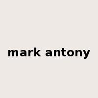 mark antony是什么意思