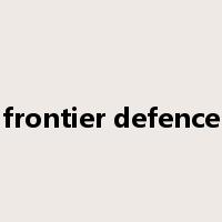 frontier defence是什么意思