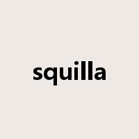 squilla是什么意思
