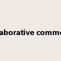 collaborative commerce是什么意思
