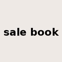 sale book是什么意思