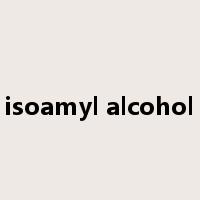 isoamyl alcohol是什么意思