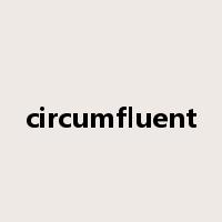 circumfluent是什么意思