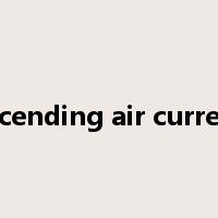 ascending air current是什么意思