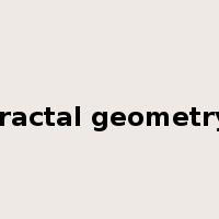 fractal geometry是什么意思