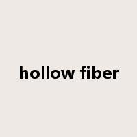 hollow fiber是什么意思