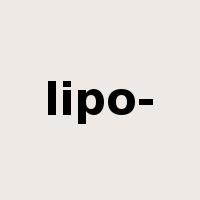 lipo-是什么意思