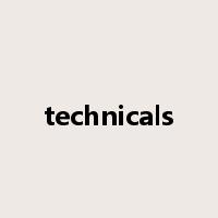 technicals是什么意思