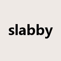 slabby是什么意思