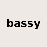 bassy是什么意思