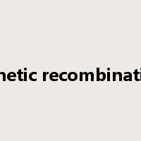 genetic recombination是什么意思