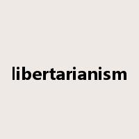 libertarianism是什么意思
