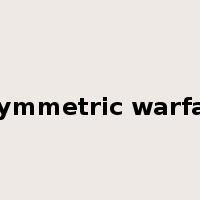 asymmetric warfare是什么意思