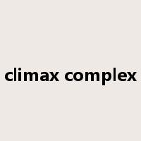 climax complex是什么意思
