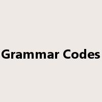 Grammar Codes是什么意思