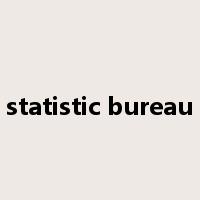 statistic bureau是什么意思
