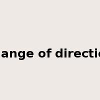 change of direction是什么意思