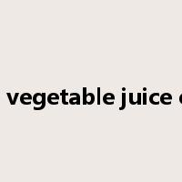 fruit and vegetable juice extractor是什么意思