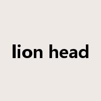 lion head是什么意思