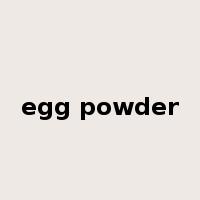 egg powder是什么意思