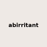 abirritant是什么意思