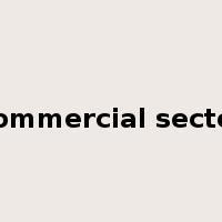 commercial sector是什么意思