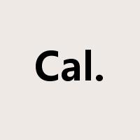 Cal.是什么意思