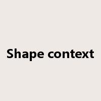 Shape context是什么意思