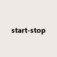 start-stop是什么意思