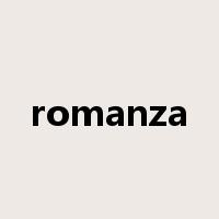 romanza是什么意思
