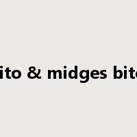 mosquito & midges bite detail是什么意思