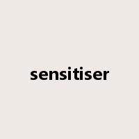 sensitiser是什么意思