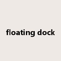 floating dock是什么意思