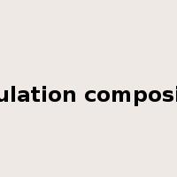 population composition是什么意思