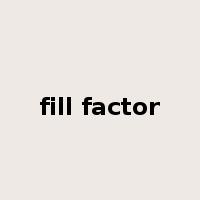 fill factor是什么意思