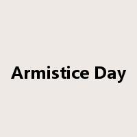 Armistice Day是什么意思