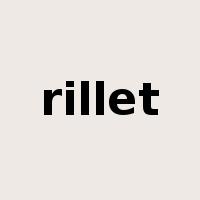 rillet是什么意思
