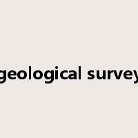 geological survey是什么意思