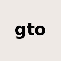 gto是什么意思