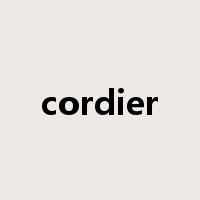 cordier是什么意思
