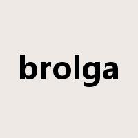 brolga是什么意思